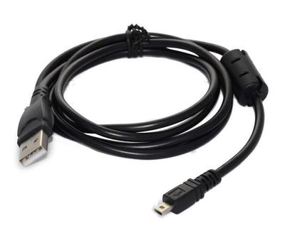 Совместимый USB-кабель для зарядки и передачи данных для Sony Cybershot 1,5 м, 8-контактный, DSC-W180 DSC-W190 DSC-S950 DSC-S980 DSC-S800 DSC-S930 DSC-A900 DSC-W310