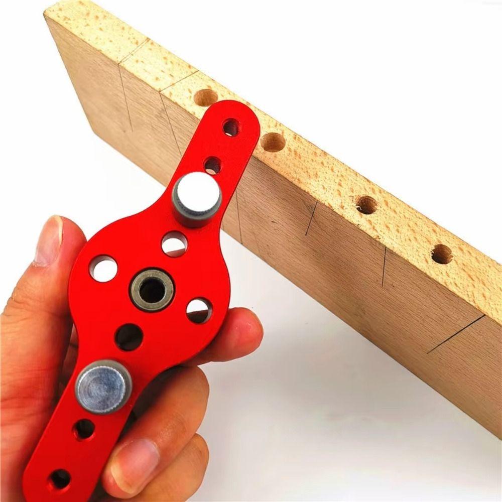High Precision Vertical Hole Jig 6/8/10mm Size Pocket Hole Jig Drilling Guide Jig  Professional Use