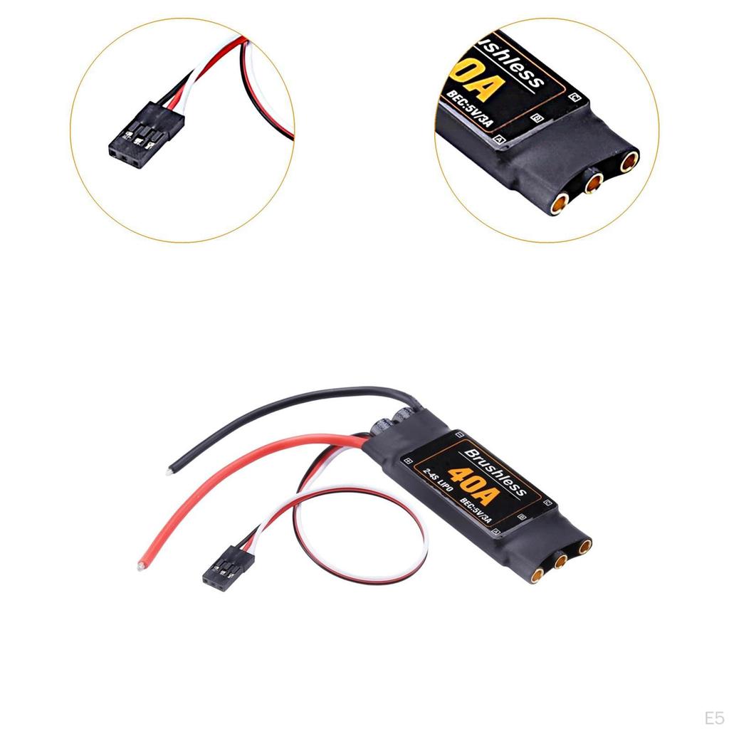 Brushless ESC Helicopter Fittings High Performance Repair Parts Accessory