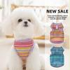 Summer Dog Bohemian Multicolor Woven Hollow Vest Teddy Bigbear Cat Small Dog Pet Clothing