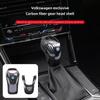 hijk1 ·Car Gear Shift Knob Handle Cover Sticker Decoration Accessories For VW Polo Golf Passat Tiguan Arteon Touareg CC Caddy Magotan