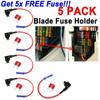 5 шт. добавить цепь Ato Atc мини-лезвие держатель сращивания предохранителя Piggy Back предохранитель кран авто запасные части авто запасные части для авто