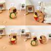 Chef Capybara Cartoon Plush Doll Children Toys Keychains Backpack Decoration