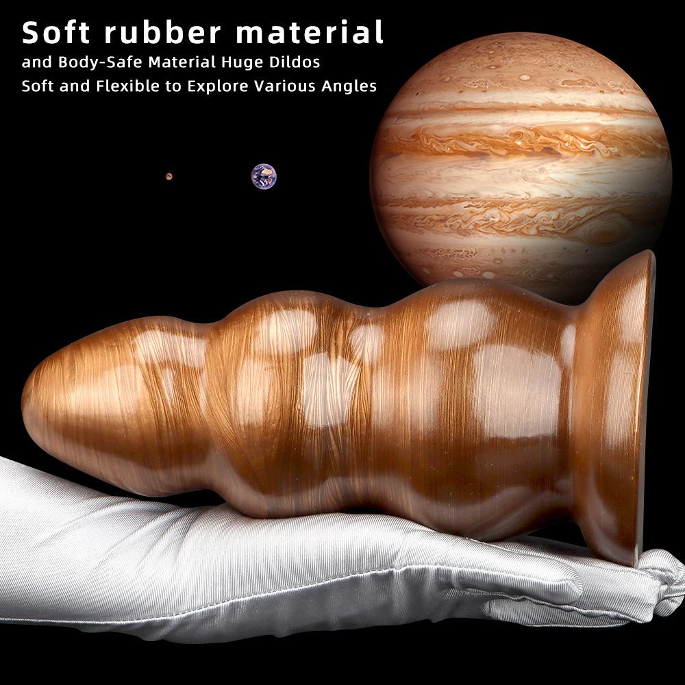 ПВХ Разноцветные Большие Анальные Пробки Дилдо Мастурбатор Секс Игрушки Фистинг Большой Член БДСМ 18+