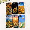 Cover for Samsung Galaxy A35 A36 A55 A26 A05 A06 A14 A50 A51 A53 A54 A12 A13 A23 Phone Case Sunflower Yellow Flower Butterfly
