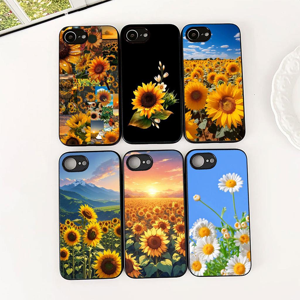 Cover for Samsung Galaxy A35 A36 A55 A26 A05 A06 A14 A50 A51 A53 A54 A12 A13 A23 Phone Case Sunflower Yellow Flower Butterfly