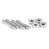 Exhaust Manifold Bolt Exhaust Bolt Nut Exhaust System Stud Nut M8 x 1.25mm Exterior Bolt Parts