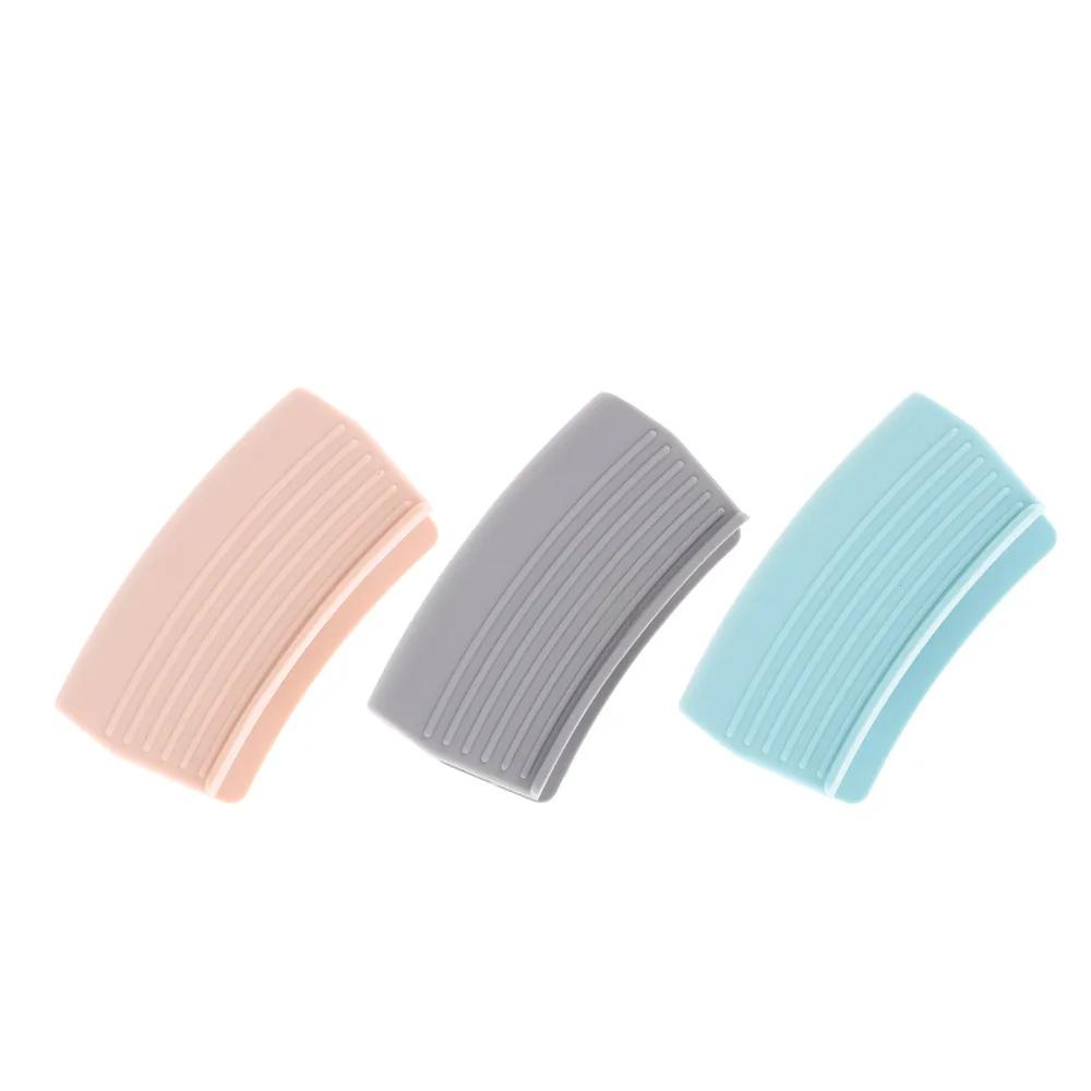 Two Packs Hot Sale Heat Resistant Silicone Handle Pot Ear Clip Pot Handle Non-Slip Potholders for Cast Iron Pans Kitchen Gadgets