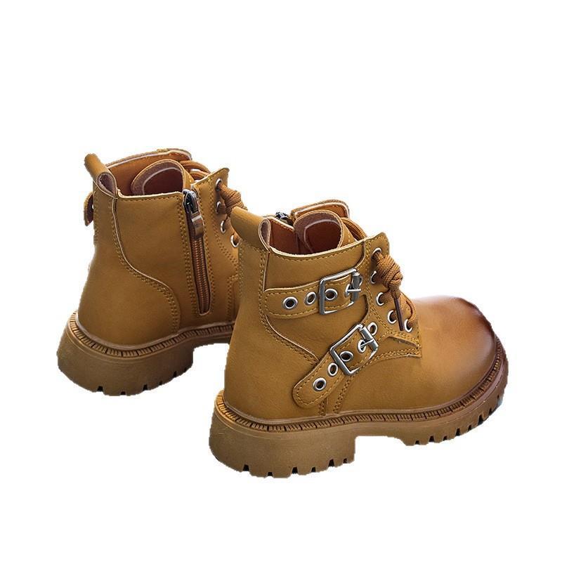 Принцессные ботинки для девочек: Стильные британские короткие ботинки на боковой молнии для выступлений и вечеринок