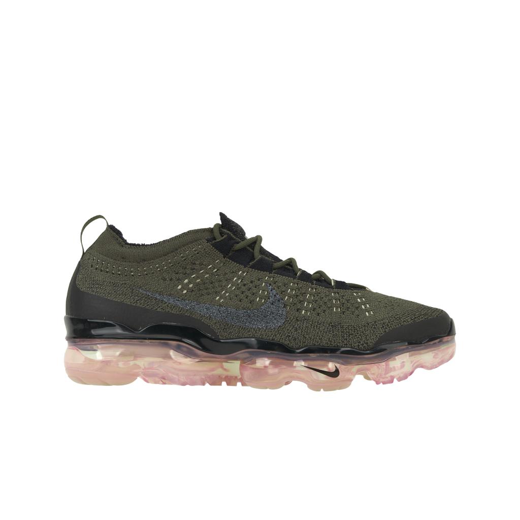 Nike Мужские кроссовки Air VaporMax 2023 Flyknit Medium Olive Pink Oxford Green Black DV1678-200