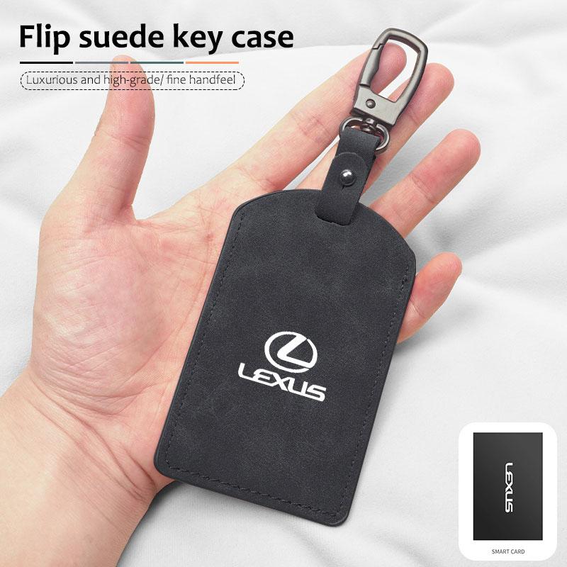 Car Card Smart Remote Control Key Cover Protector Shell Holder Tire Valve Cap For Lexus F Sport ES LM GS IS NX RX LX LS RX300 AEM1