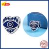 100% S925 Sterling Silver Firefly Charms Evil Eye Hot Air Balloon Blue Charms Fit  Original Bracelet DIY Jewelry Making