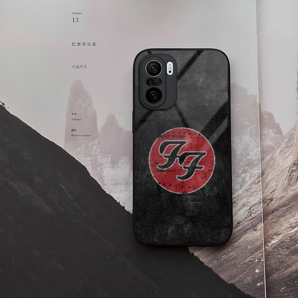 Чехол для телефона Foo Fighters Rock Music из закаленного стекла для Xiaomi 15 14 12 Lite Pro 13 11t Lite POCO M6 M5 X6 X5 X3 F5 F6 Pro
