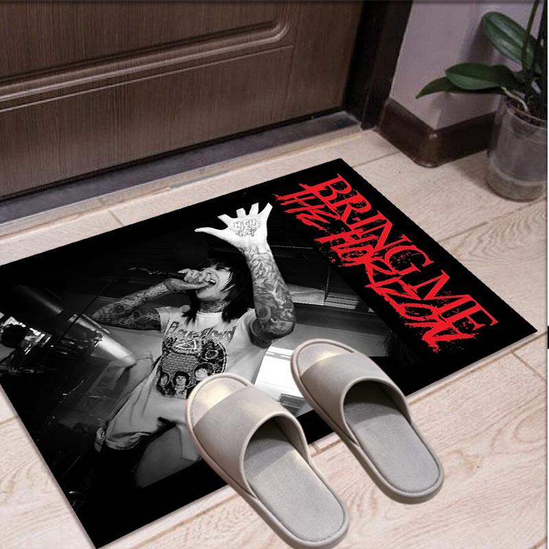 Bring Me the Horizon Pattern Rug, Indoor/Outdoor Mat, for Picnic, Gameroom, Bedroom, Office, Living Room, Home Decor Carpet, Birthday Gift