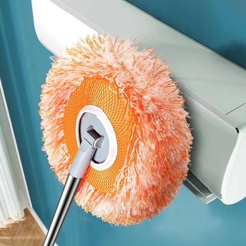 Швабра для уборки пыли с потолка, Гибкая вращающаяся швабра для пола, Швабра для стен, Влажная и сухая швабра, Плитка для пола, Стеклянное окно, Швабра для чистки автомобиля