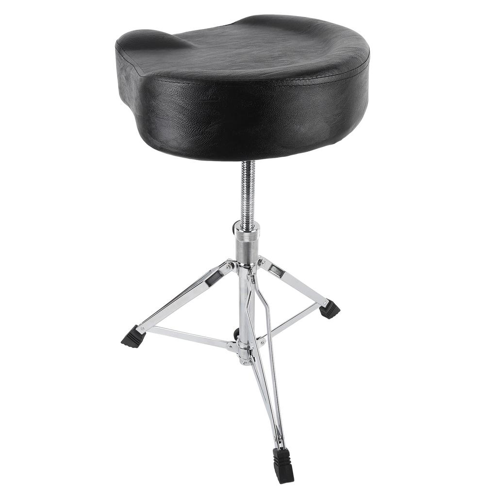 Барабанный трон с регулируемой высотой, мягкая двойная поддержка, нескользящие ножки, вращающийся барабанный стул