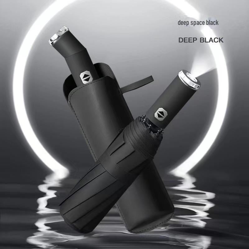 Женский автоматический складной зонт от солнца и дождя с защитой от УФ-лучей и логотипом