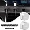 Multifunction Portable Magnetic Cable Clip Adjustable Cord Cable Organizer Holder For Toyota Crown Yaris Corolla Prius Auris CHR