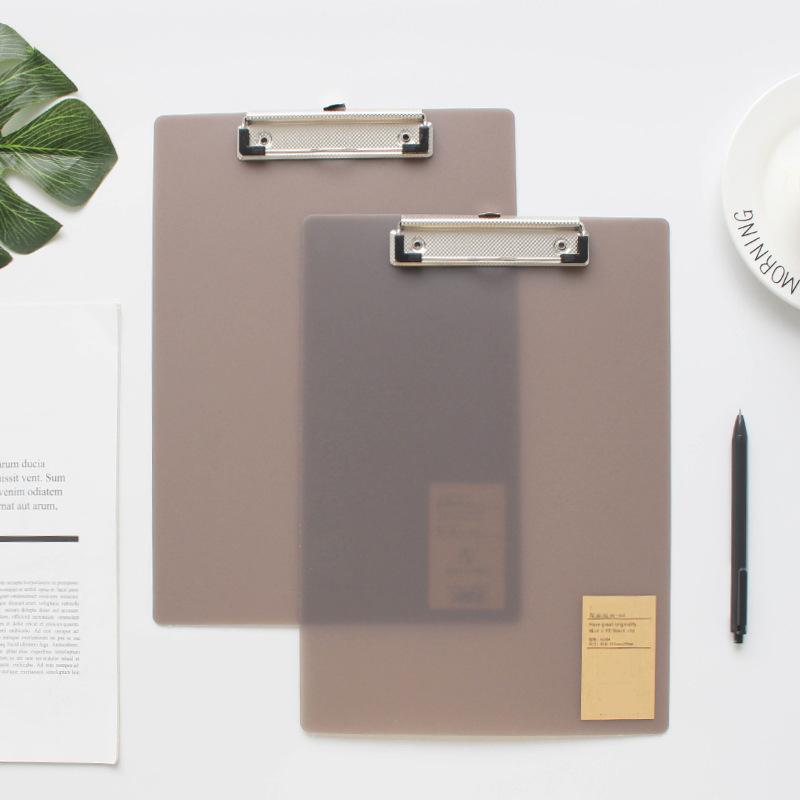 5 шт. A4/A5/A6 Доска с зажимом для записей Блокнот для документов Держатель для бумаги Хранение PP Планшет для обмена Бизнес Офисные принадлежности Меню Планшет для обмена