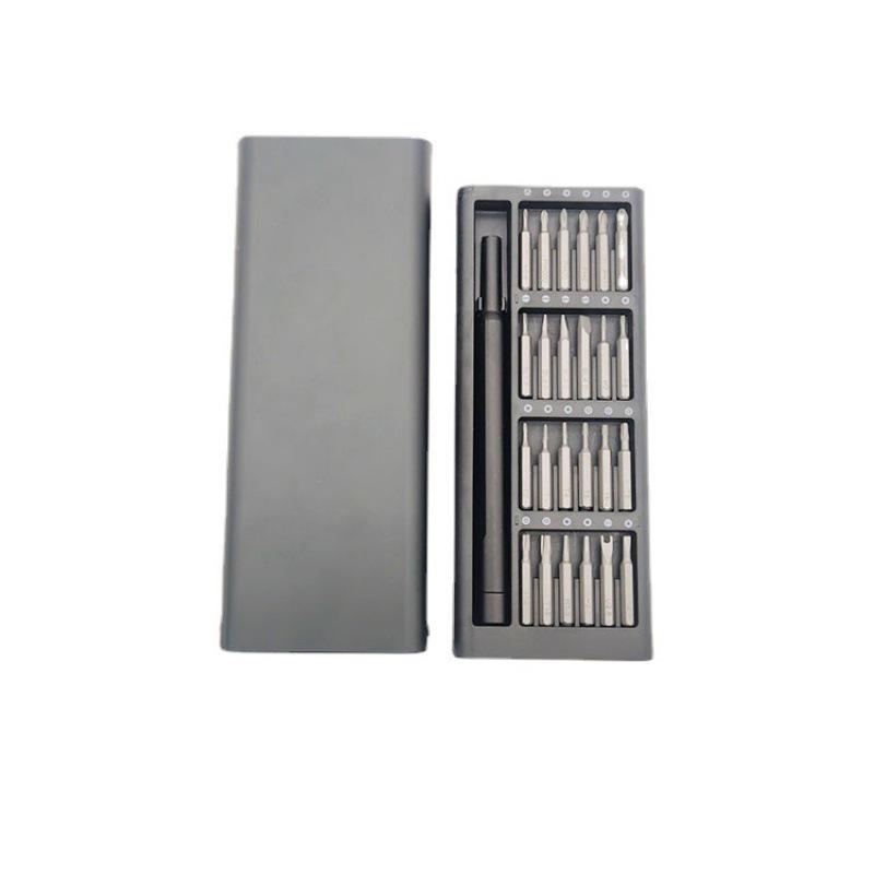 Набор прецизионных отверток 24 в 1 с алюминиевым кейсом для ремонта Xiaomi, Apple и Android