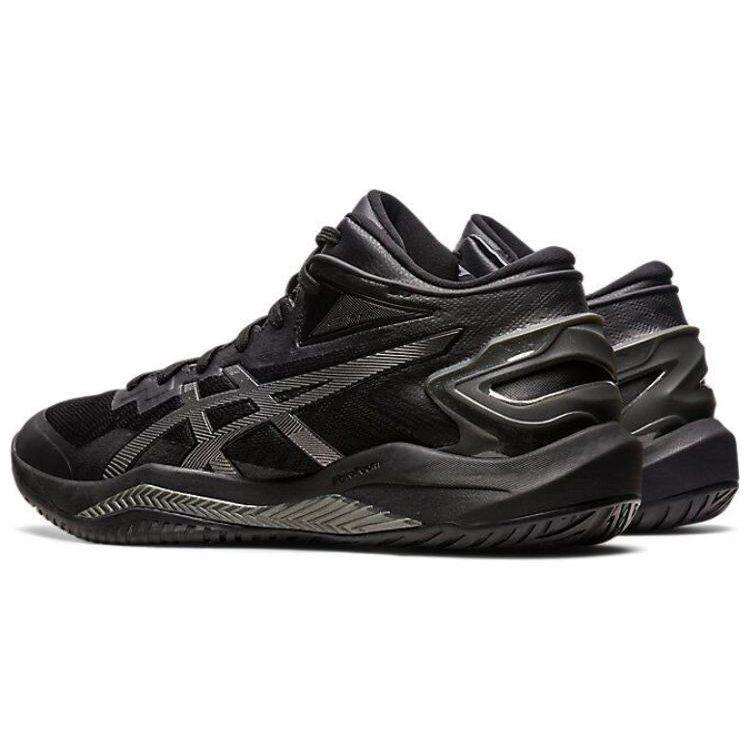ASICS Gel Burst 27 Low top Basketball Shoes Men's Black Gray 1063A066-001
