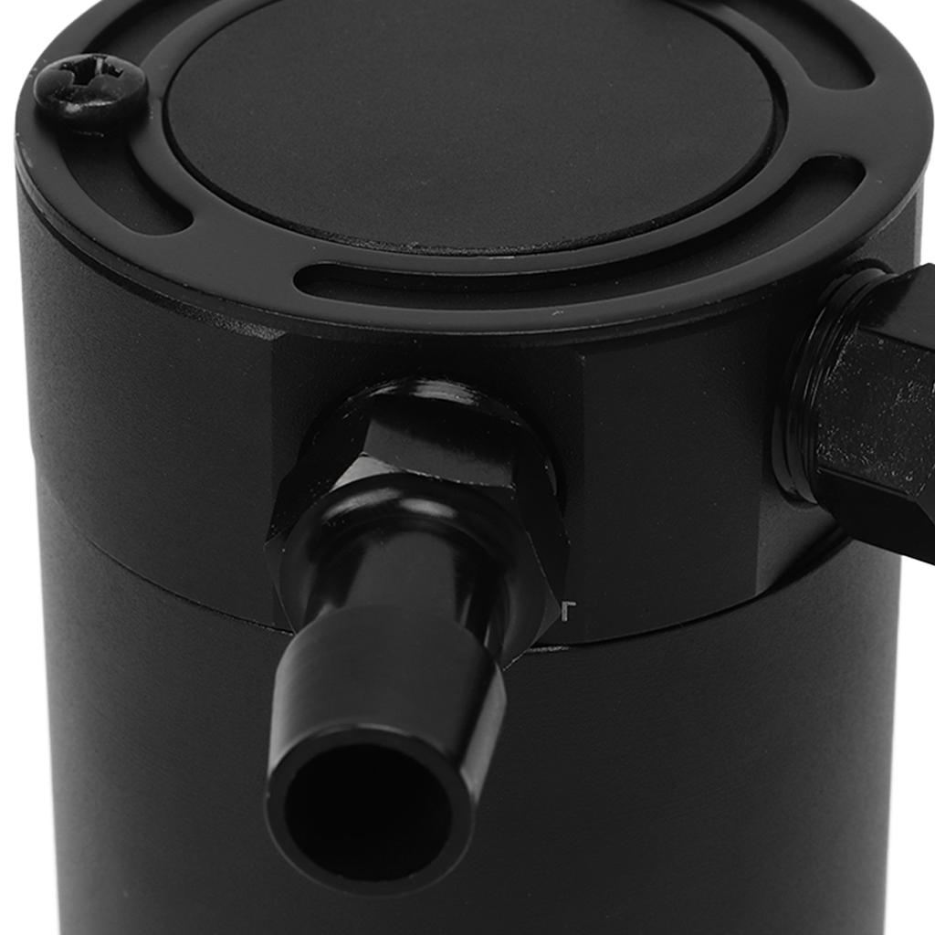 2-портовый маслоуловитель со сливным клапаном, универсальный маслоуловитель из алюминиевого сплава на 300 мл, бак с перегородками