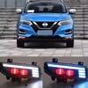 Совместимые 2020 Sylphy/Qashqai/Kicks 14-го поколения Противотуманные фары и Дневные ходовые огни с ангельскими глазами