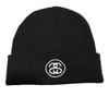 Б/у шапка-бини STUSSY stussy Stussy вязаная черная возможна скидка