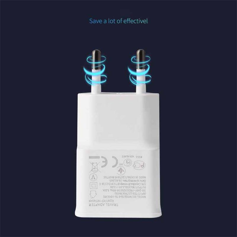 5В1А/5В2А USB Зарядное устройство Головка-вилка для зарядки мобильного телефона Стандарт ЕС/США Матовая сторона U/S4/7100