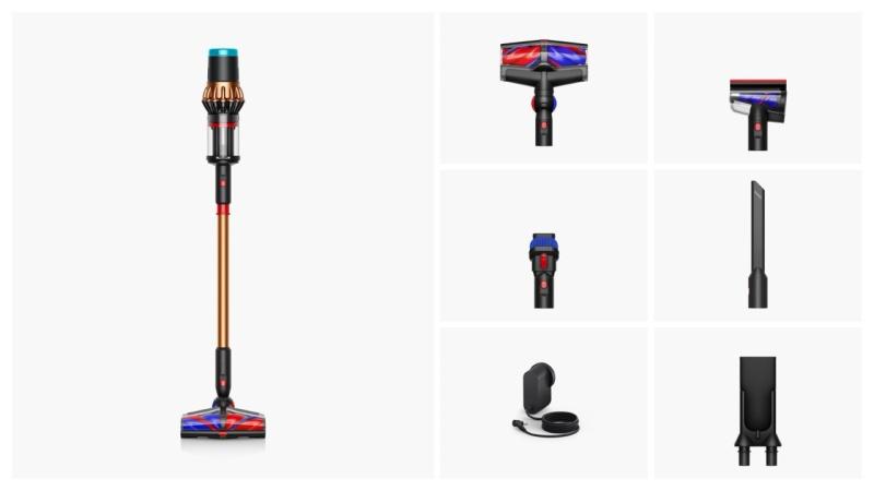 Dyson V16 Piston Animal Cordless Vacuum Cleaner, Matte Black/Copper