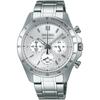 [Seiko Watch] Watch Seiko Selection Quartz Chronograph (3 Horizontal Eyes) SBTR009 Men's Silver