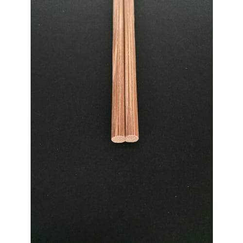 Yamato Bussan Tensuke Chopsticks, Susu Bamboo, 24cm Long, Slightly Longer for Easy Use, Pack of 100