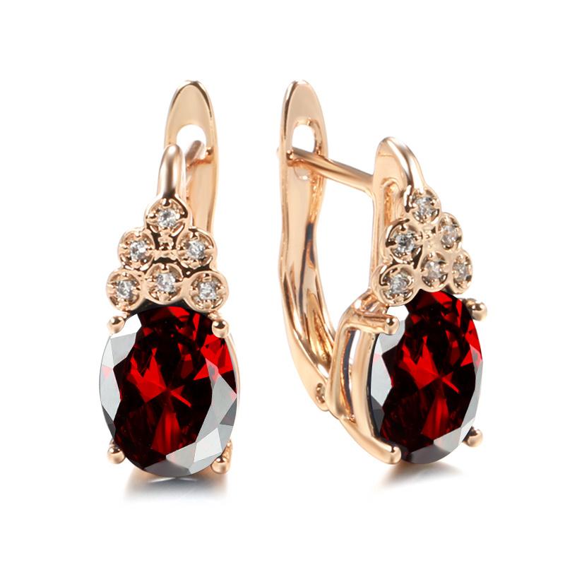 Серьги овальной огранки, белые, синие, многоцветные, фиолетовые, с цирконием, серьги с полной инкрустацией для женщин, свадебные украшения, висячие аксессуары, подарок на день Святого Валентина