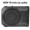 10-дюймовый активный мощный ультратонкий автомобильный сабвуфер Модификация автомобильной аудиосистемы 800 Вт 12 В 345*260*68 мм
