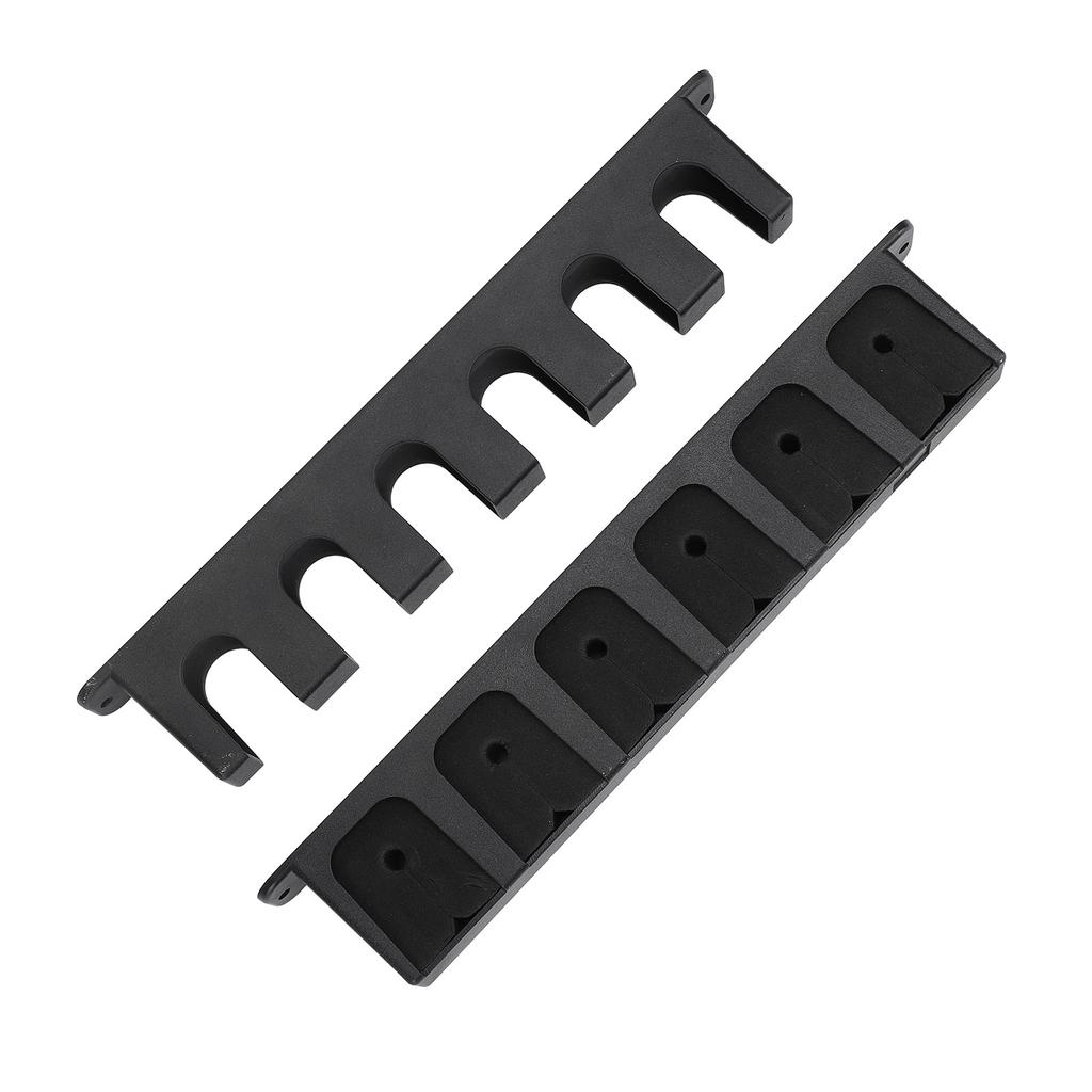 2шт держатель для удочки настенный 6 отверстий вертикальный горизонтальный стойка для удочки для гаража сарая