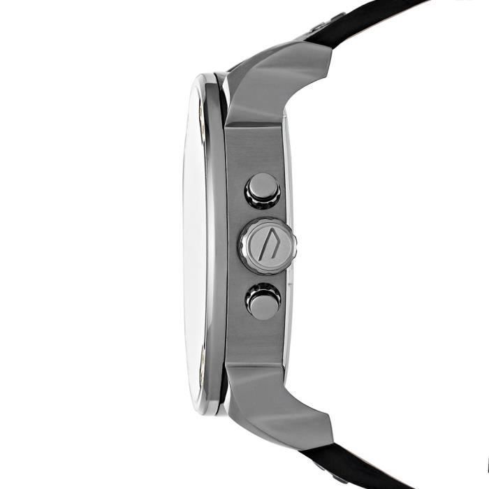 Montre DIESEL DZ7348 cuir noir multi-fuseaux