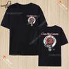 Harajuku Clan Fraser of Lovat Clansman’s Crest Badge Print Summer Trending Unisex T Shirt 100% Cotton O-neck Short-sleev