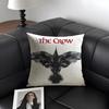 Т-The C-Crow Чехол для подушки 'Кино' Натуральный Лен Органическая Ткань Двусторонний Принт Диван Домашний Декор Подарок Наволочка