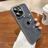 Роскошный Прозрачный Чехол Magsafe для iPhone 16 15 14 13 12 11 Pro Max Plus Магнитная Беспроводная Зарядка Защита Камеры Ударопрочный Чехол