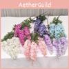Wisteria Faux Purple Hanging Flowers For Wedding Decor And Event Ceiling Arrangements