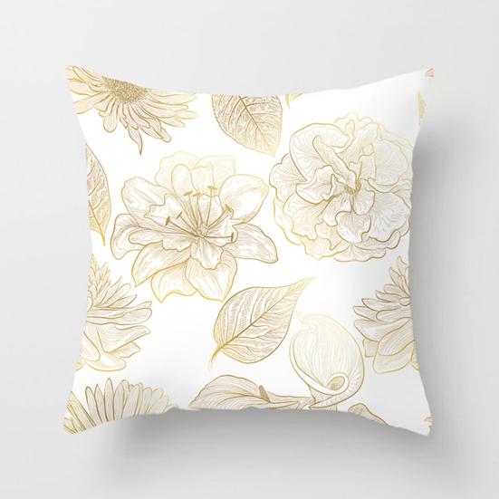 Декоративная наволочка с застежкой-молнией Изысканный узор Супермягкий износостойкий невыцветающий Супермягкий чехол для подушки Украшение наволочки