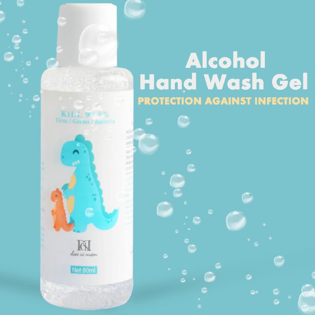 Антибактериальное мытье рук убивает 99,9% микробов/бактерий, дезинфицирующее средство для рук (80 мл) JSG003