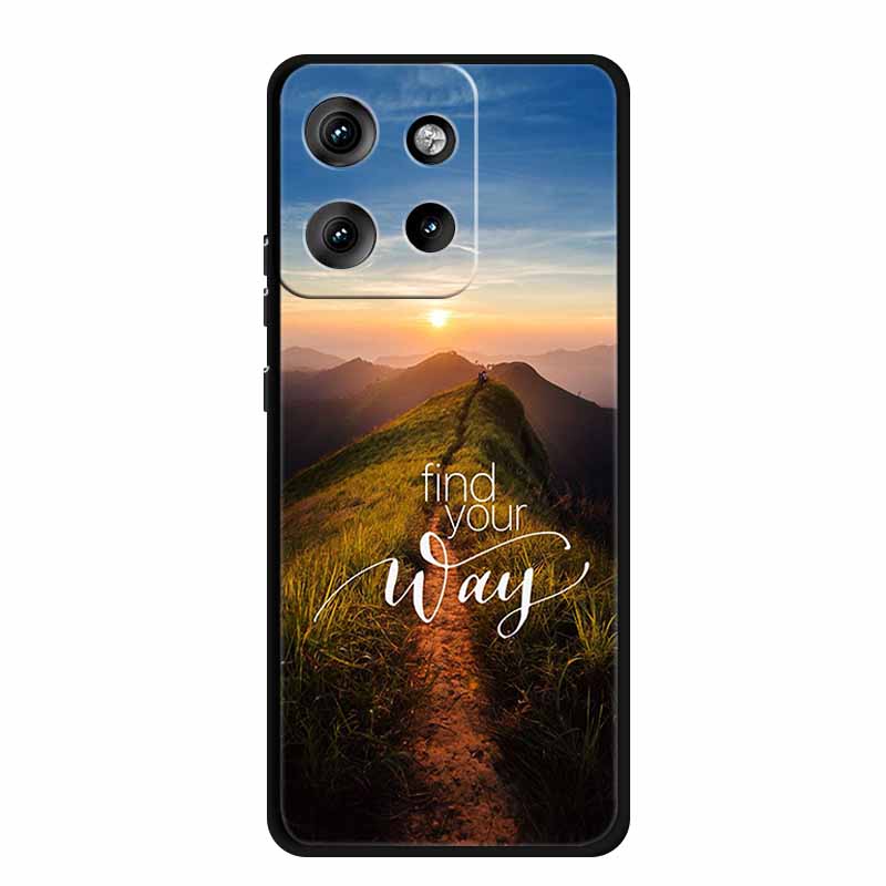 Чехол для Moto Edge 50 Neo Роскошные мягкие силиконовые чехлы из ТПУ для Motorola Edge 50 Neo Moto S50 5G Ударопрочный чехол с рисунком сердца Fundas