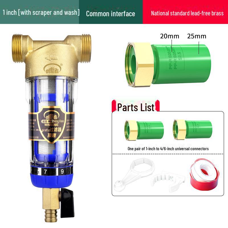 Высокоэффективный латунный элемент фильтра обратной промывки для бытового крана