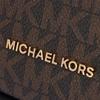 Michael Kors Логотип Классический Монограмма Фурнитура Застежка-молния Кожа и Синтетическая Кожа Ручная Сумка Через Плечо Маленькая 32F3G2EC5B-292