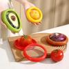 Transparent Food Fresh-keeping Box Fruit Vegetable Storage Container Avocado Pod Tomato Lemon Storage Box Plastic Kitchen Gadget