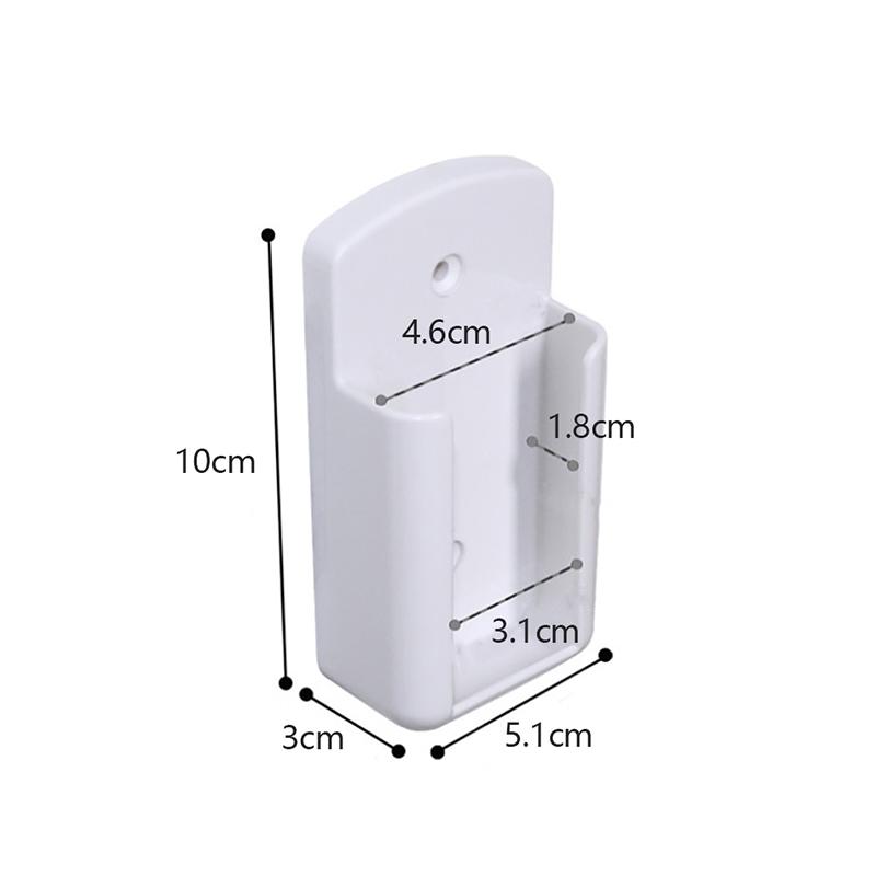 Universal Air Conditioner Remote Holder White Wall Mounted Box Storage Holder