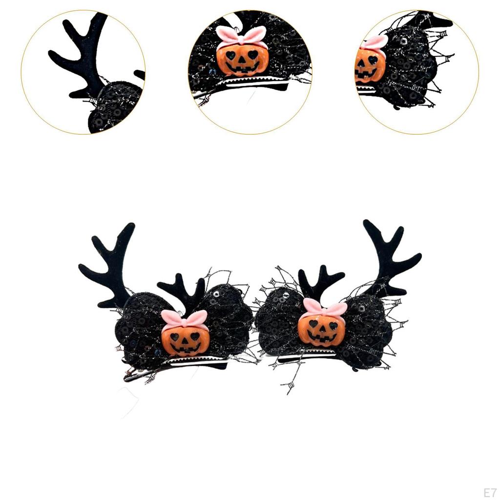 Halloween Hair Clips Barrette Accessories Novelty Hairgrips Hairpin for Stage Performances