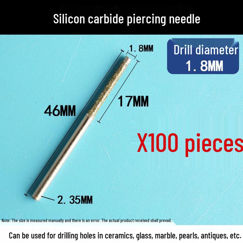 Jade Grouting & Tile Drill Bit - Hollow Needle Design for Precision