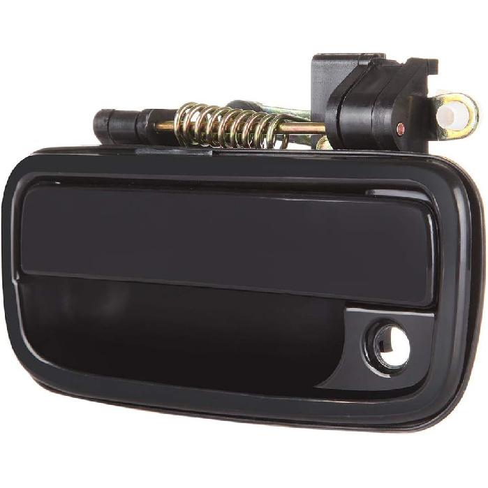 ECCPP Door Handles Exterior Outer Outside Front Driver Passenger Side for Toyota Tacoma 1995 1996 1997 1998 1999 2000 2001 2002 2003 2004 Black(2pcs)